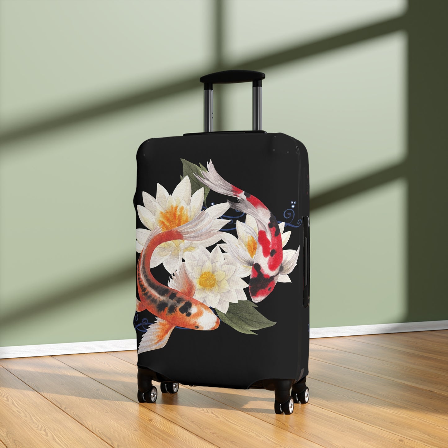 Koi Fish Duo Luggage Cover