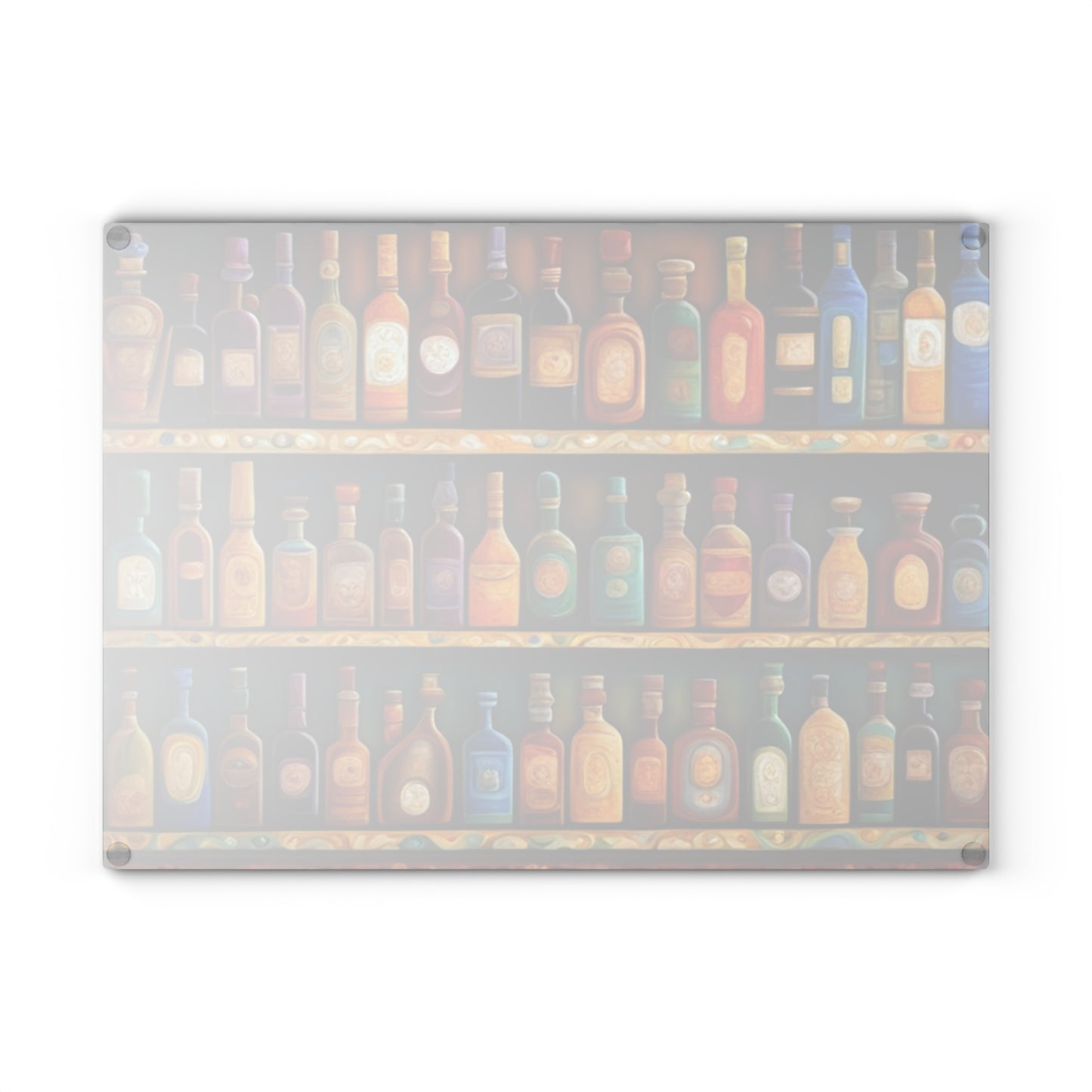 Top Shelf Tempered Glass Cutting Board