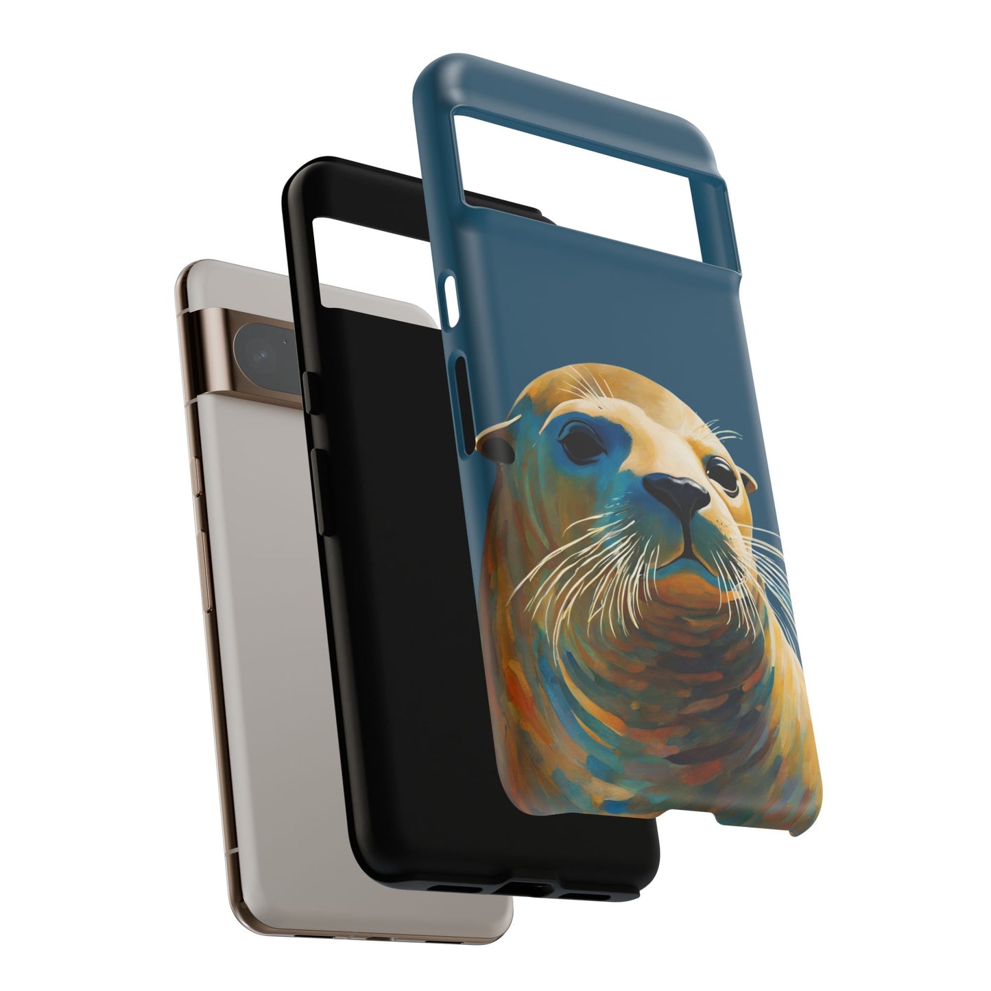 Sea Lion Wildlife iPhone Samsung Galaxy Google Pixel Tough Cases