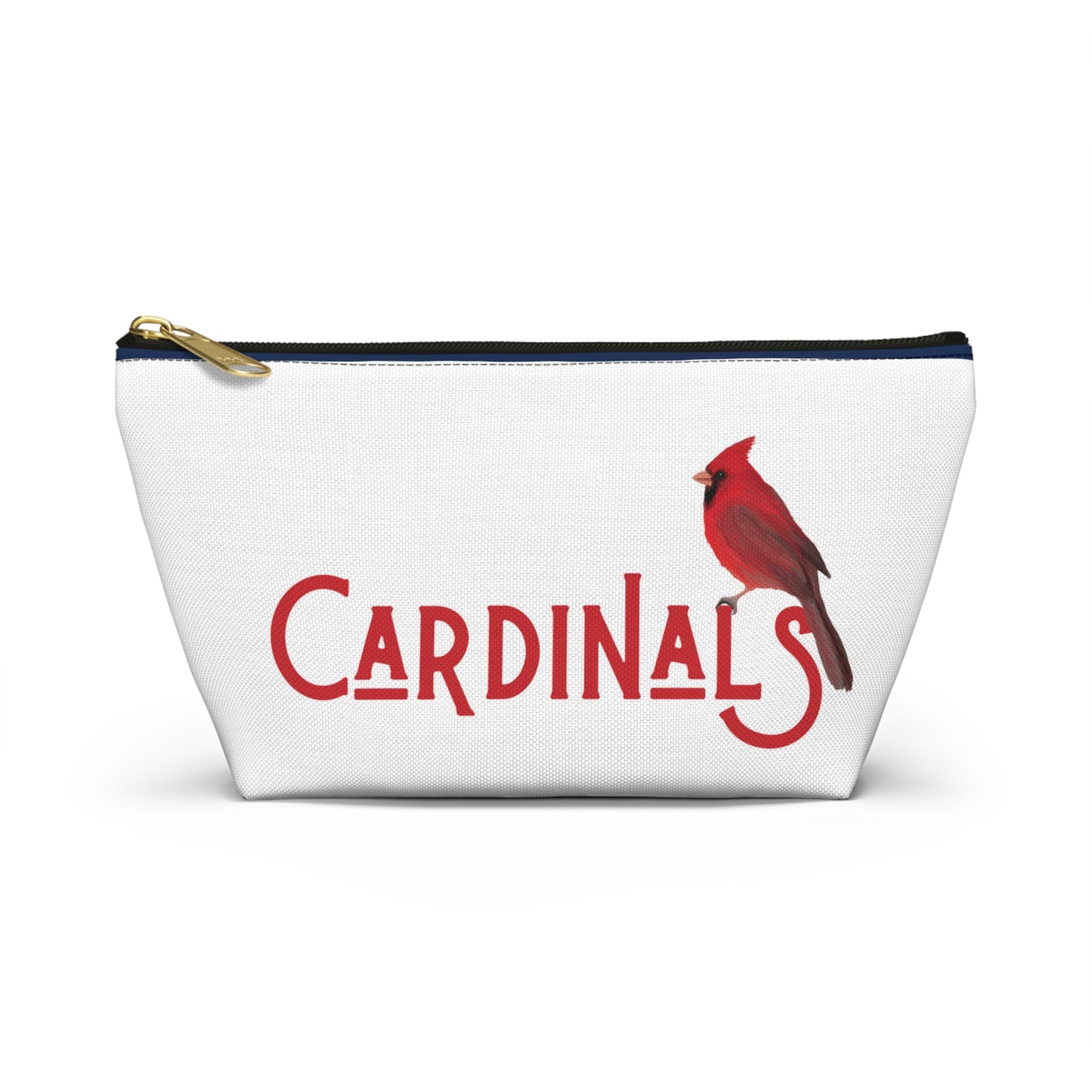 Red Plaid St Louis Cardinals Accessory Pouch w T-bottom