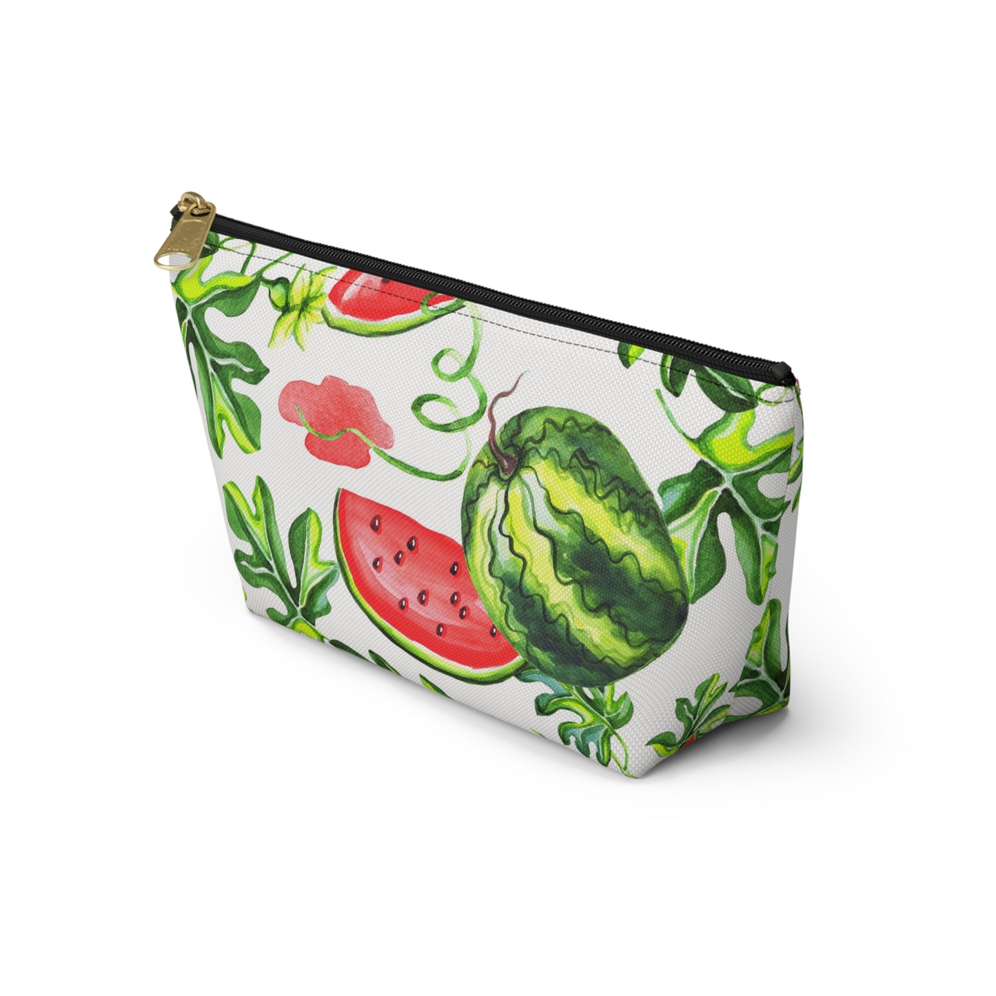 Watermelon Patch Accessory Pouch w T-bottom