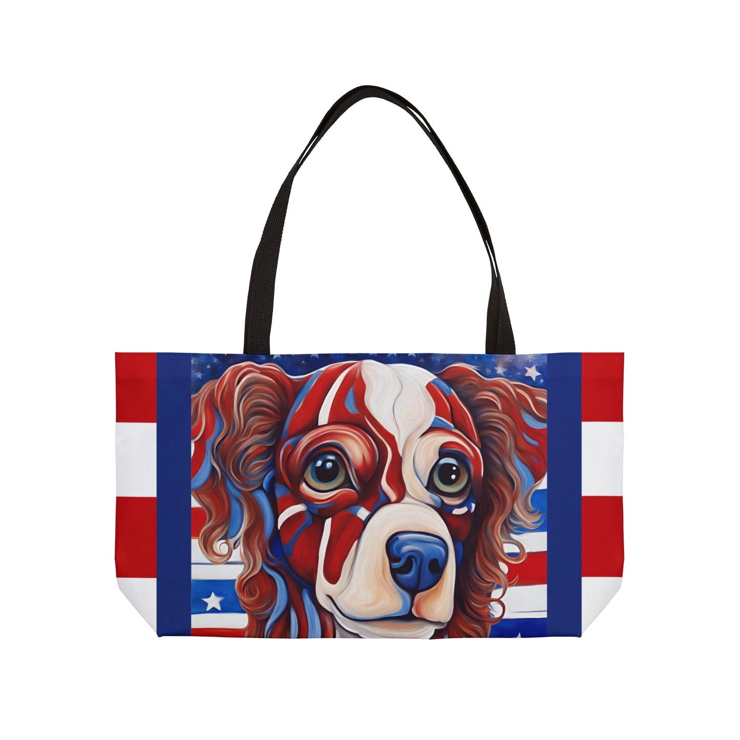 USA Dog Weekender Tote Bag