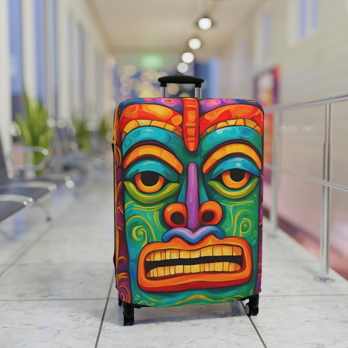 Tiki Chuck Luggage Cover ONLY