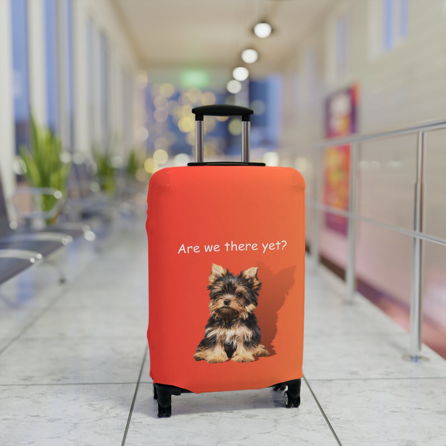 Yorkshire Terrier Are We There Yet? Luggage Cover