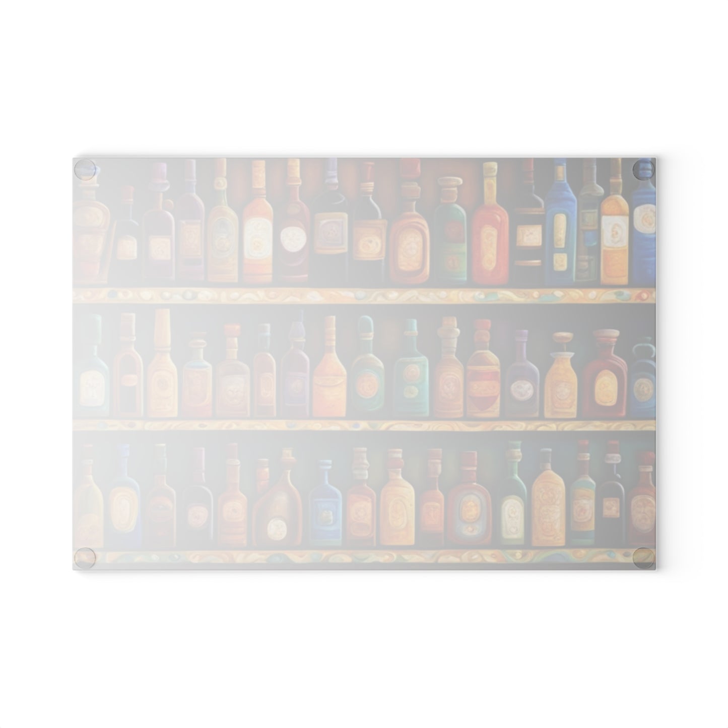 Top Shelf Tempered Glass Cutting Board