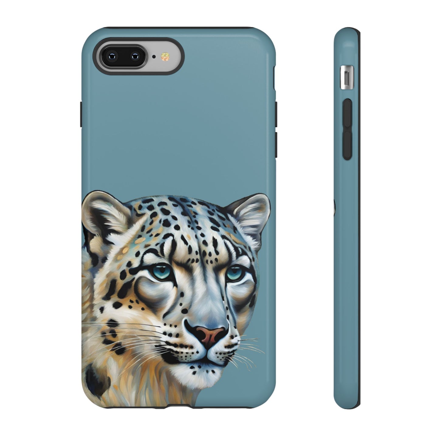 Snow Leopard iPhone Samsung Galaxy Google Pixel Tough Cases