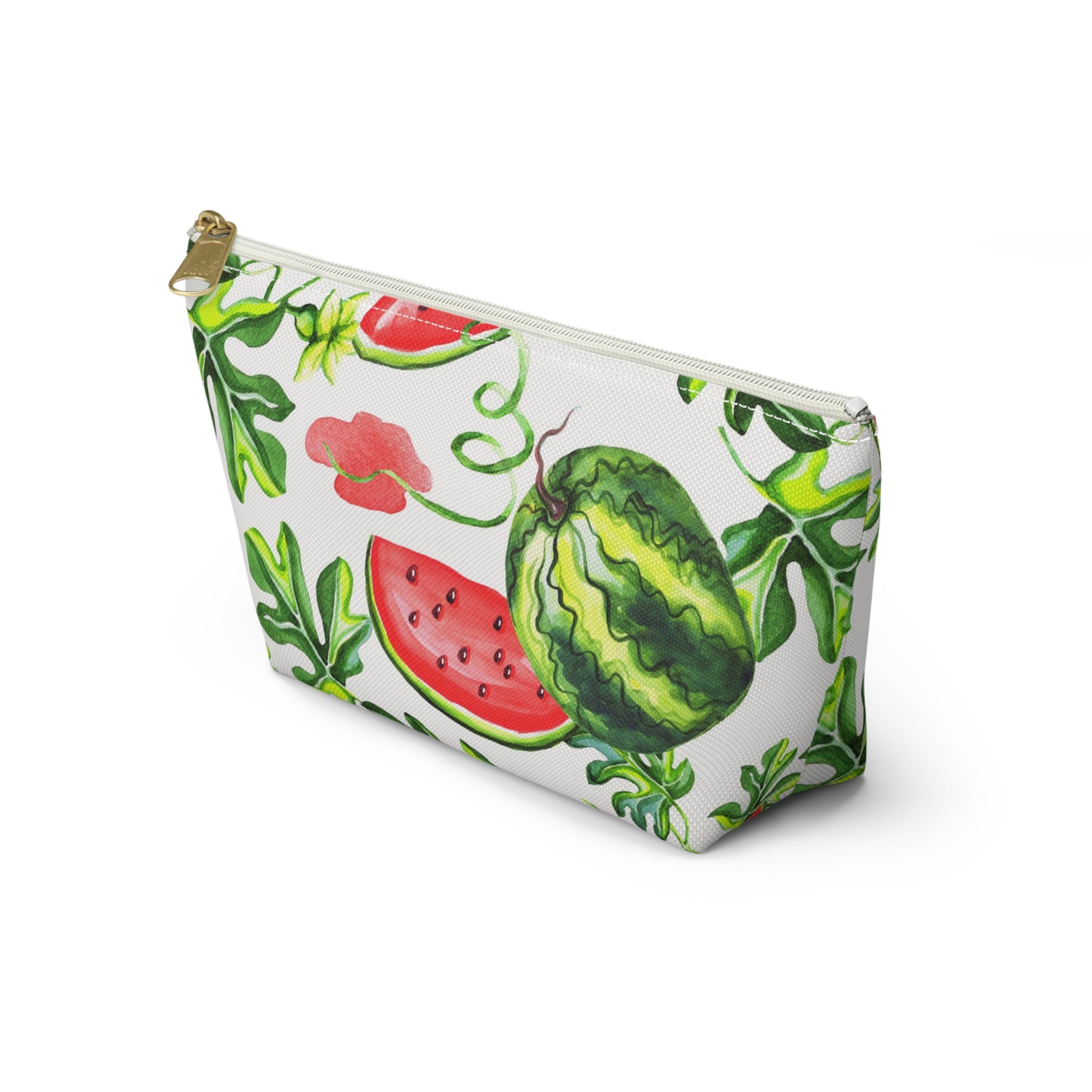 Watermelon Patch Accessory Pouch w T-bottom