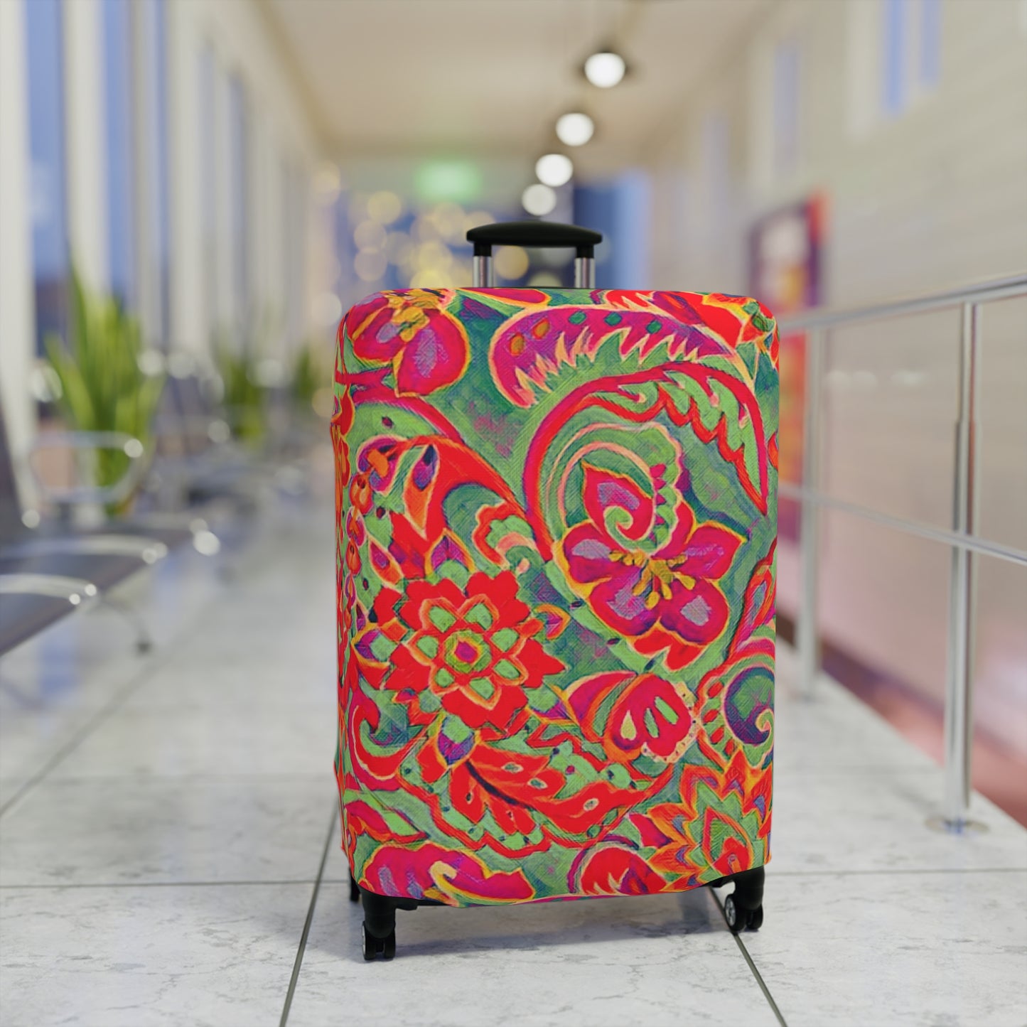 Tahiti Rich Abstract Luggage Cover