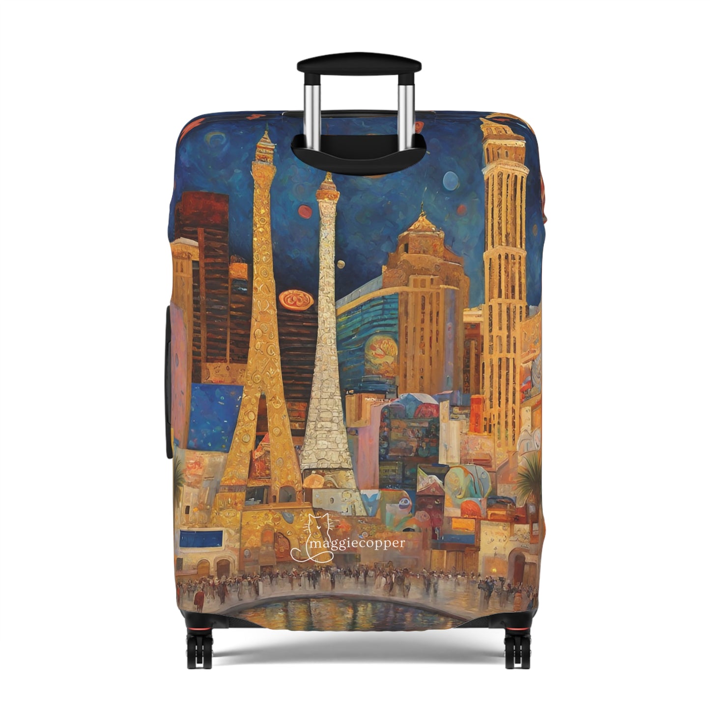 Let's Travel Luggage Cover