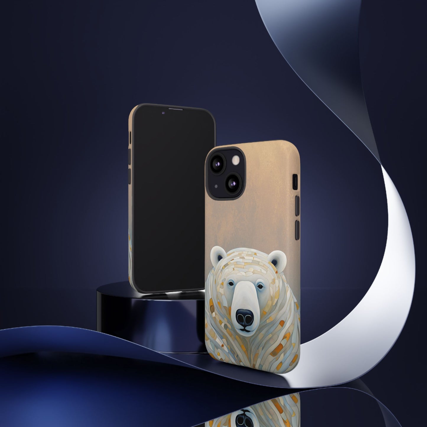 Polar Bear Wildlife iPhone Samsung Galaxy Google Pixel Tough Cases