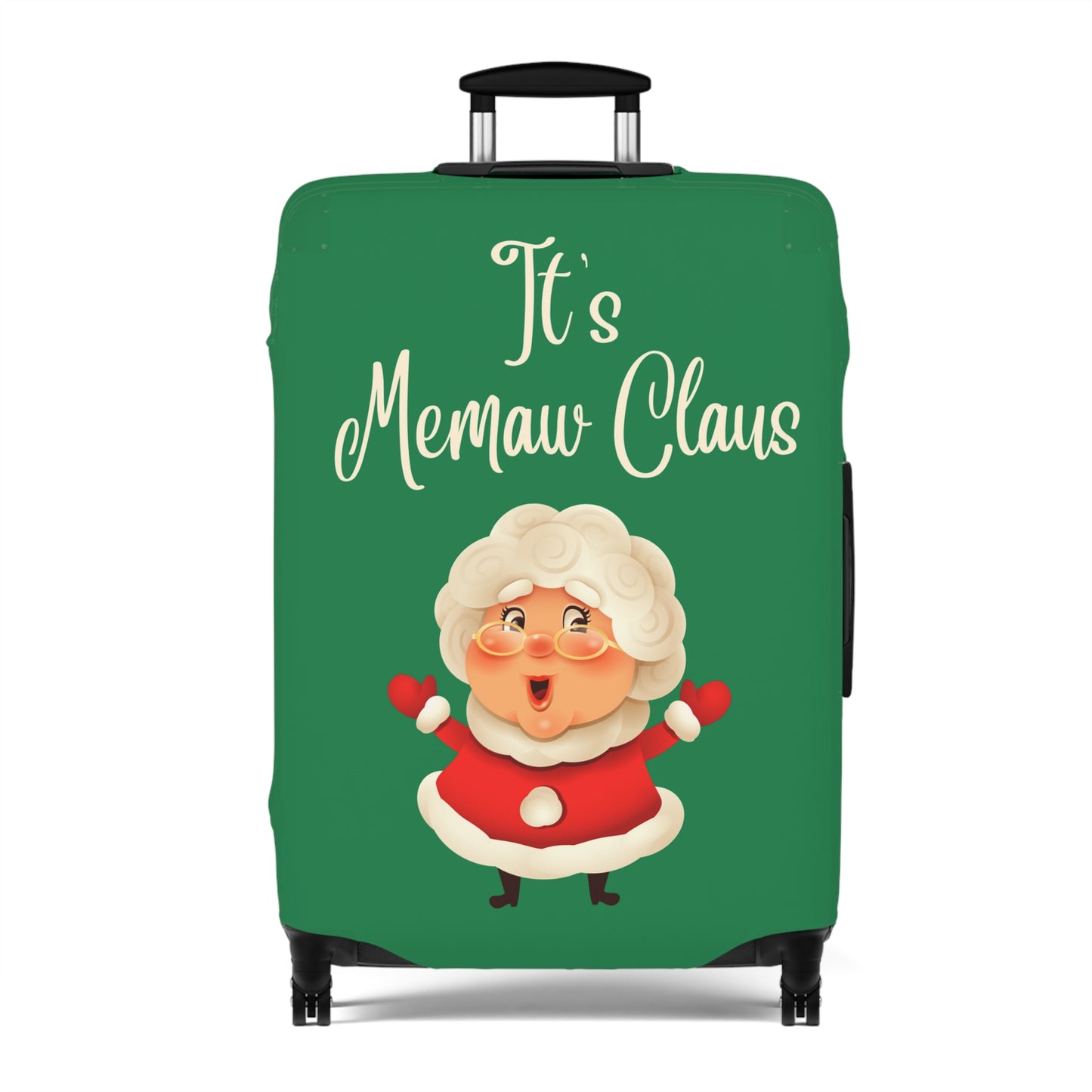 It's Memaw Claus Christmas Luggage Cover