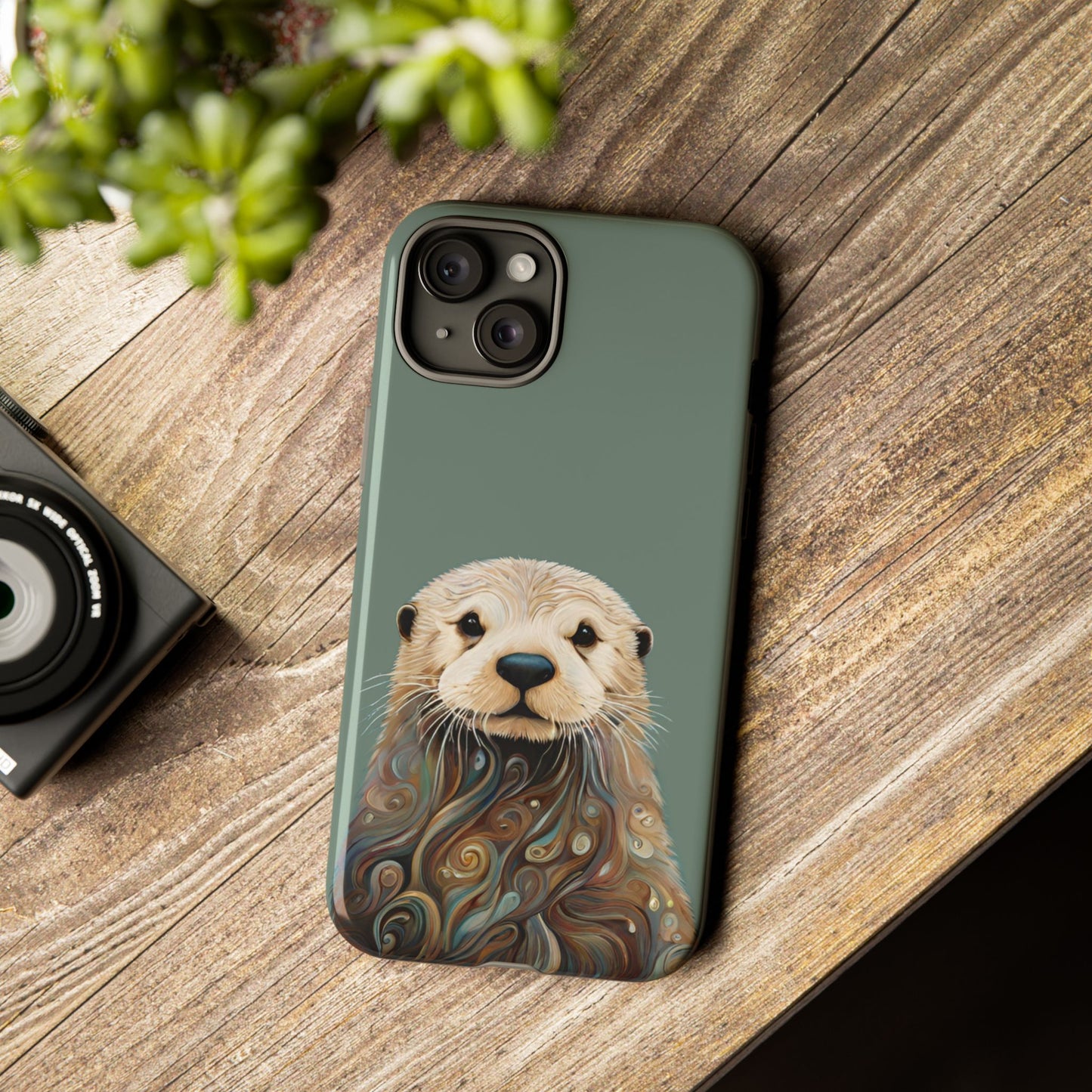 Otter Wildlife iPhone Samsung Galaxy Google Pixel Tough Cases