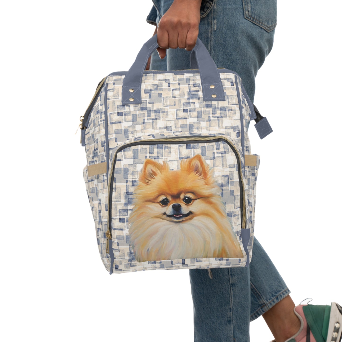 Pomeranian Jazz Multifunctional Backpack