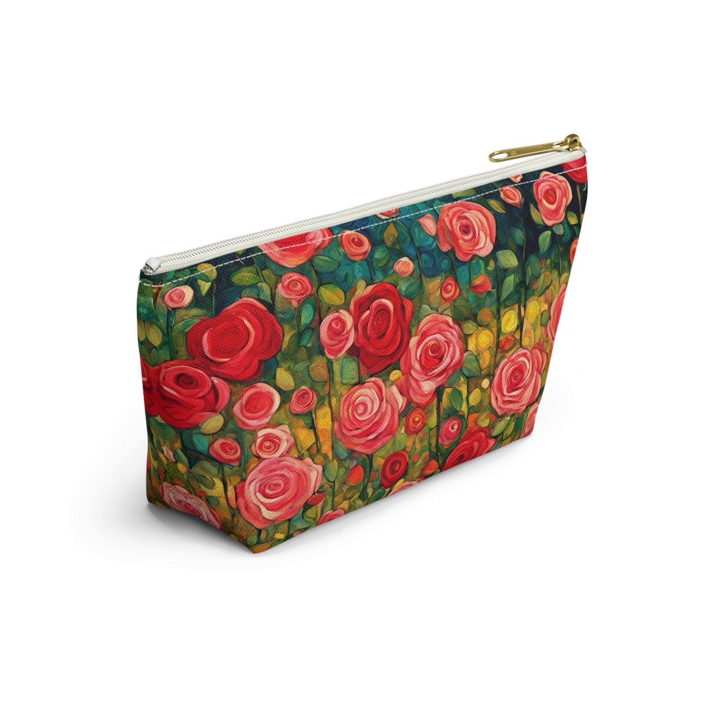 Wall of Roses Accessory Pouch w T-bottom