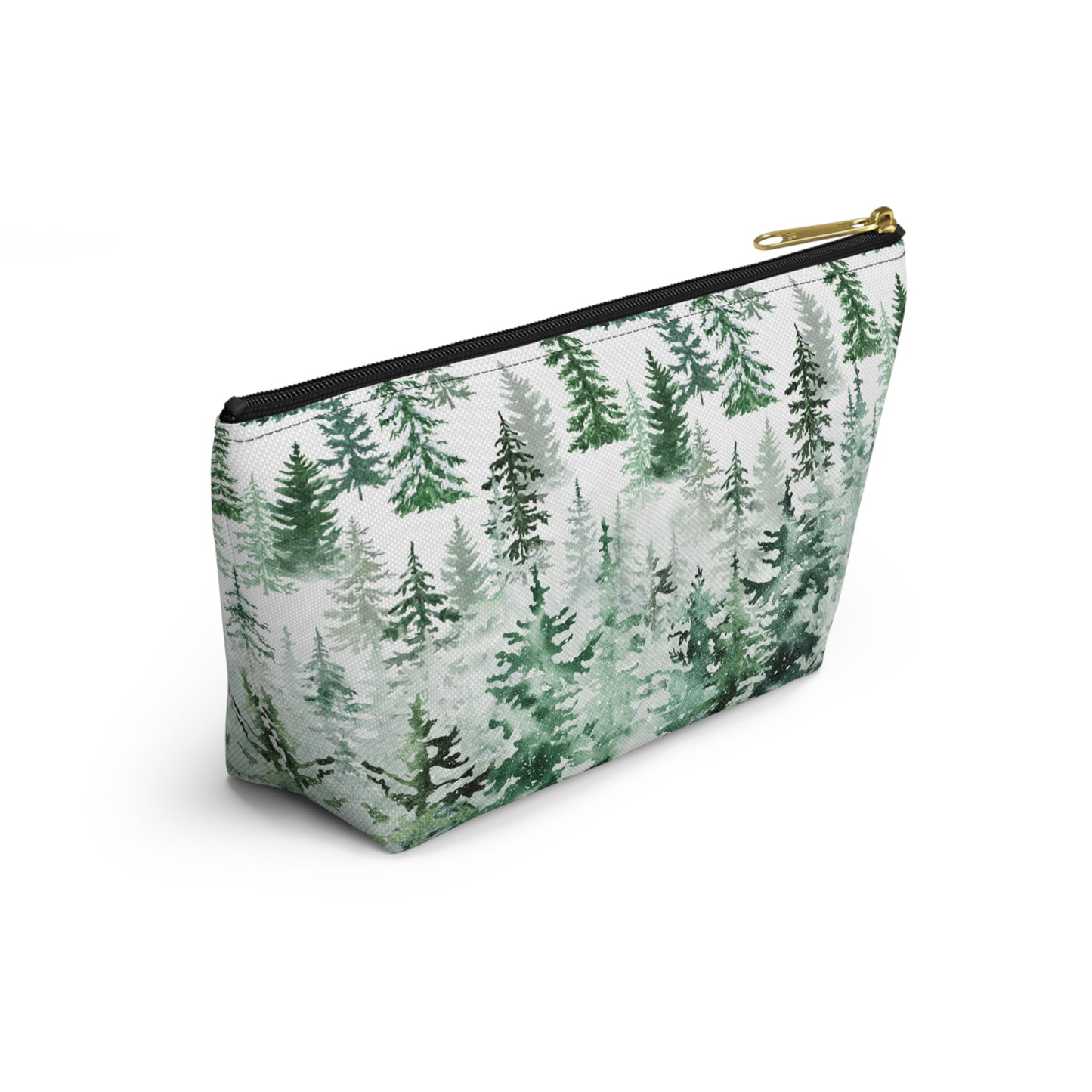 Pines in the Snow Accessory Pouch w T-bottom