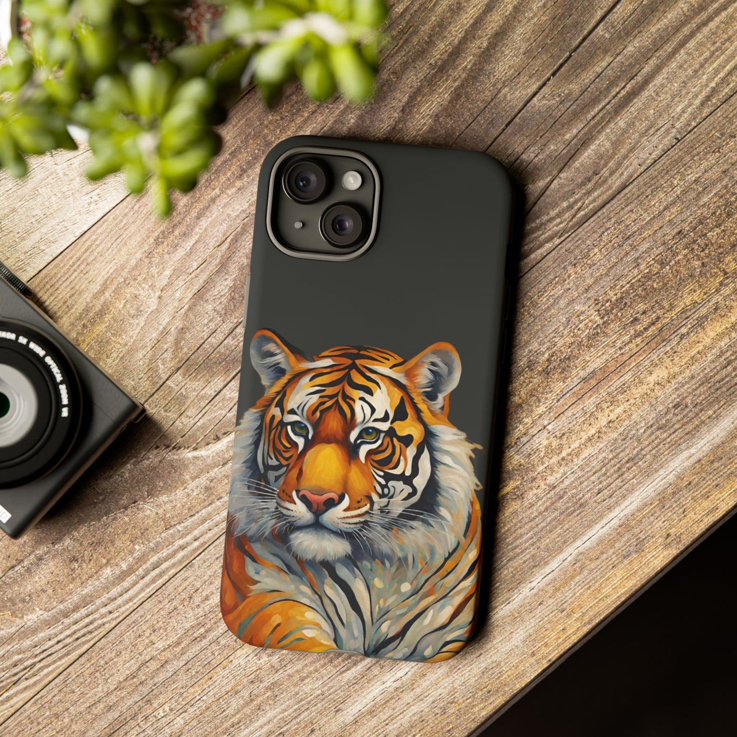 Tiger Wildlife iPhone Samsung Galaxy Google Pixel Tough Cases