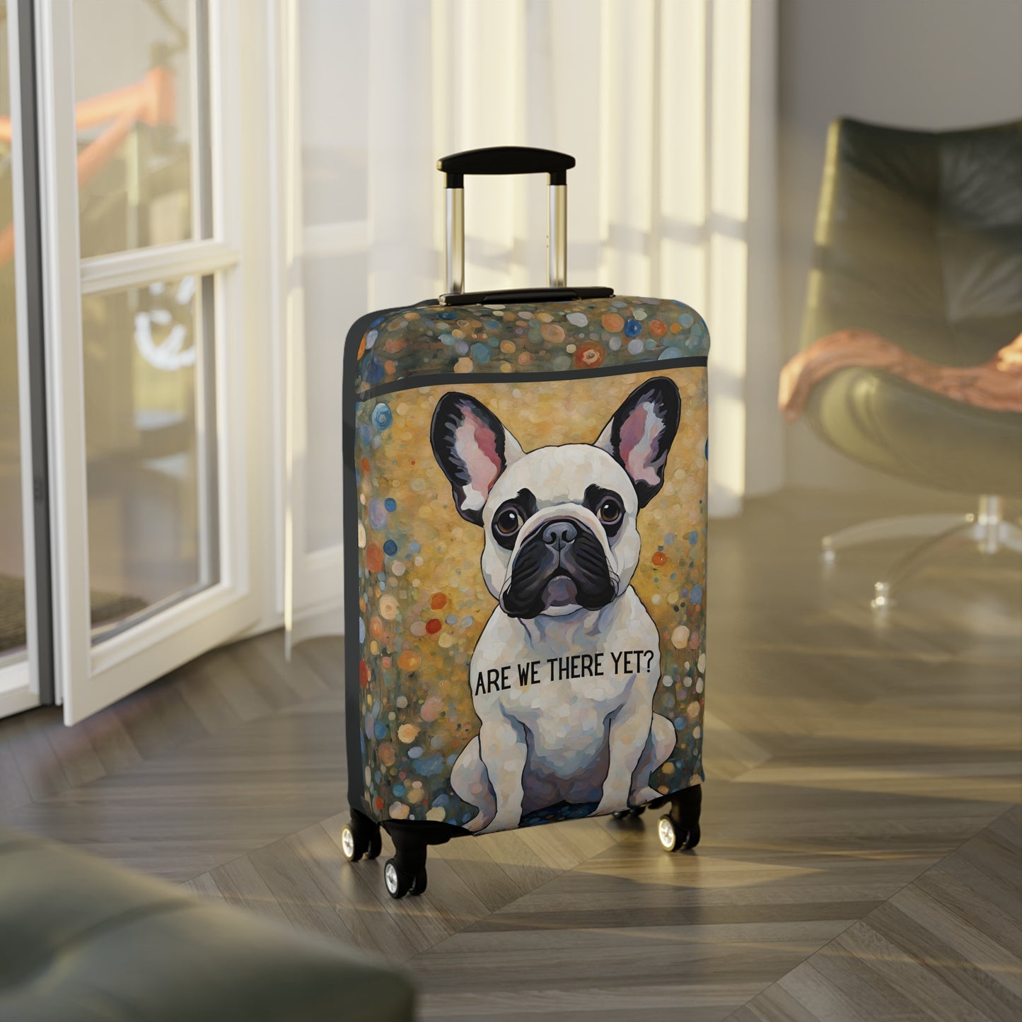 Are We There Yet? French Bulldog Luggage Cover