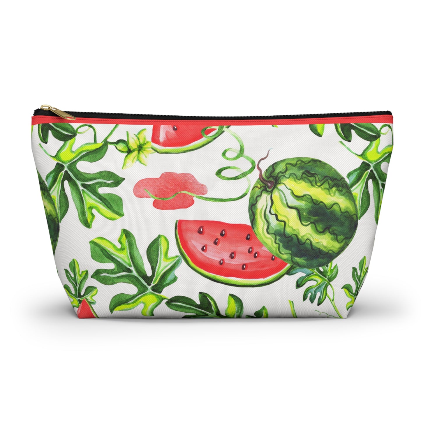 Watermelon Patch Accessory Pouch w T-bottom