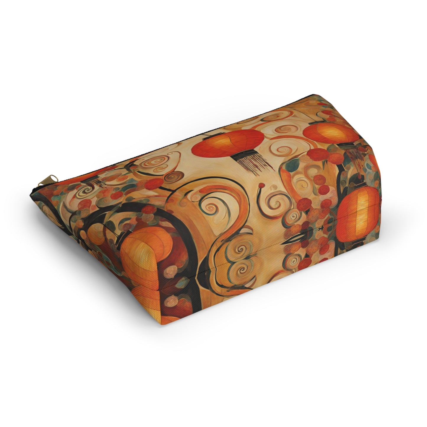 Lanterns & Swirls Accessory Pouch w T-bottom