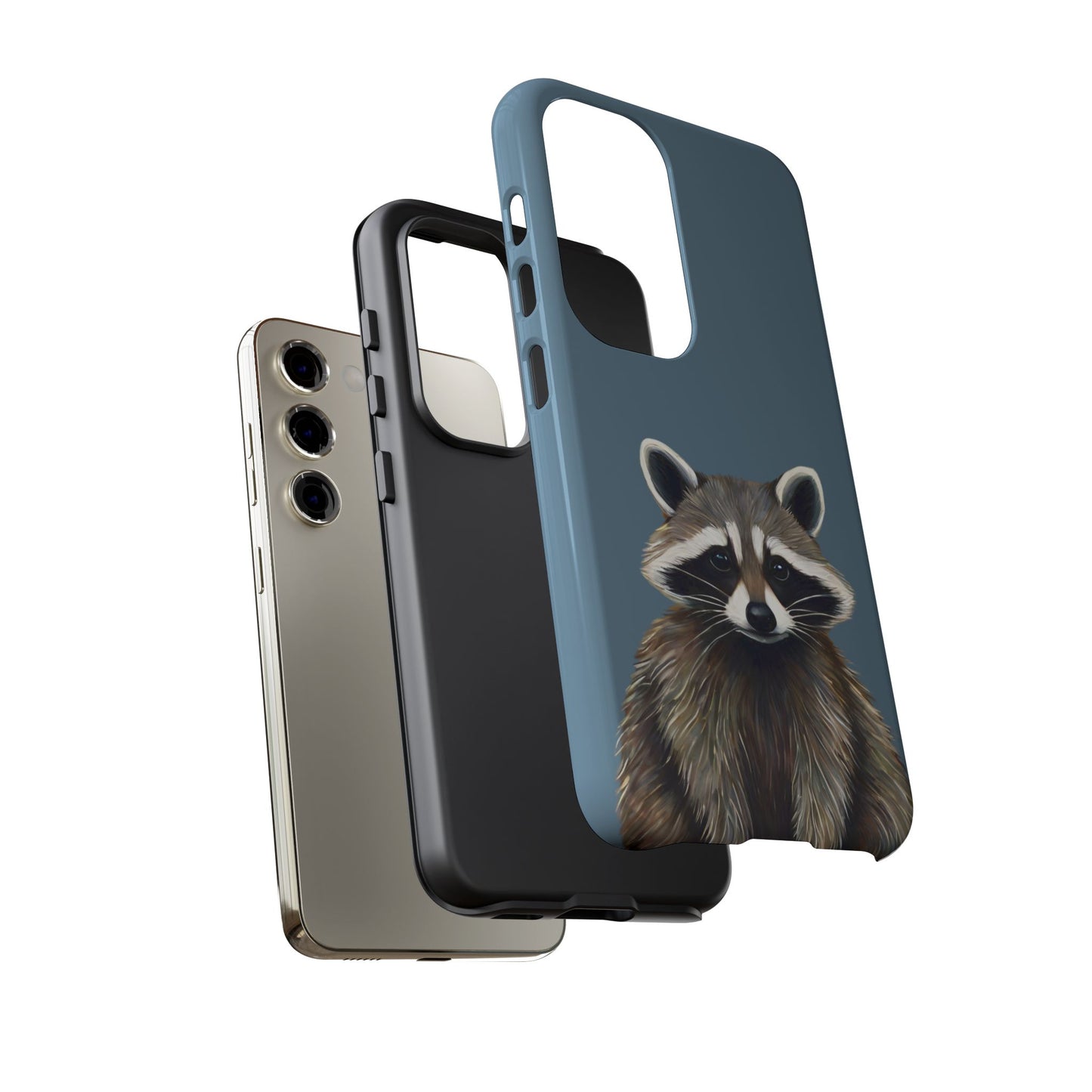 Raccoon Wildlife iPhone Samsung Galaxy Google Pixel Tough Cases