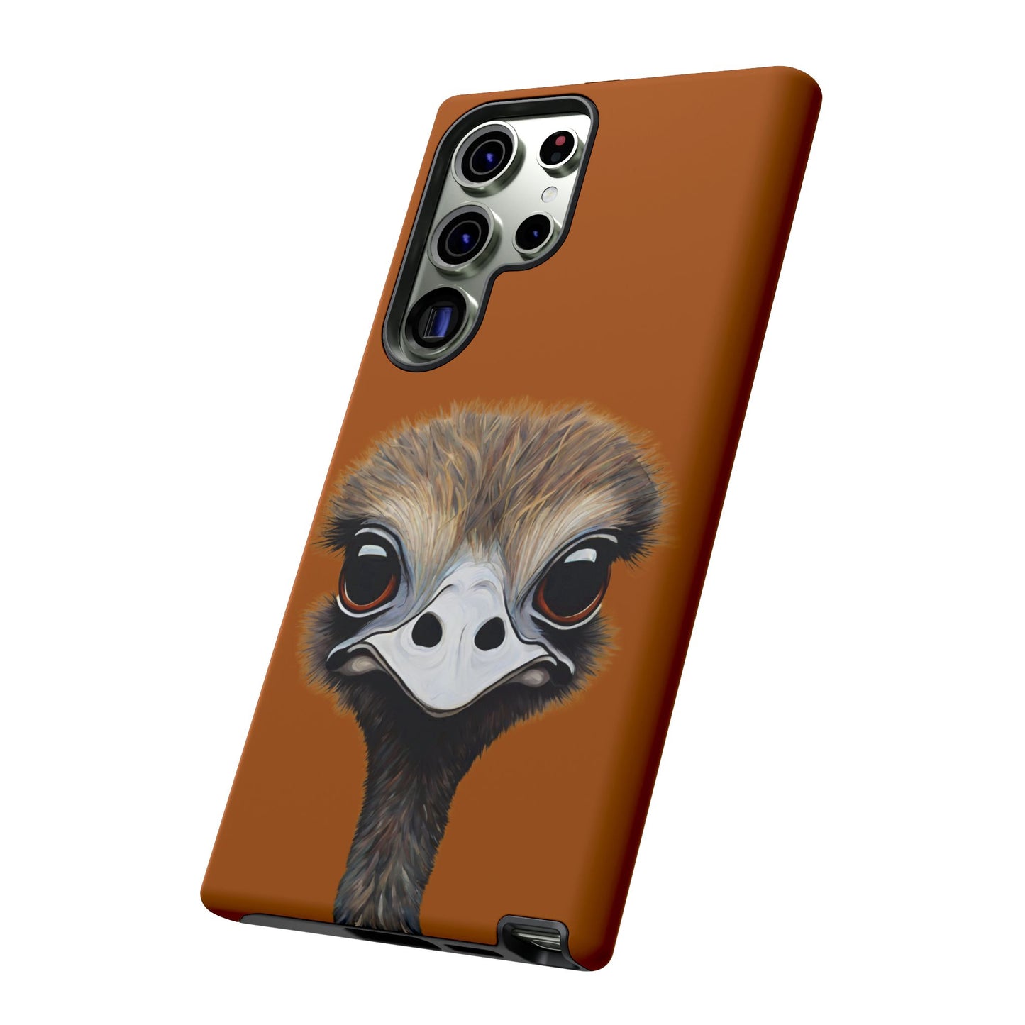 Ostrich Wildlife iPhone Samsung Galaxy Google Pixel Tough Cases