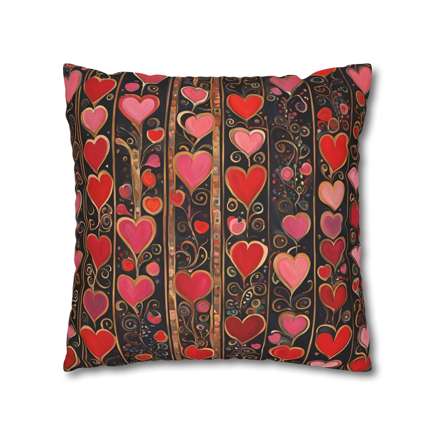 Lotta Love Square Poly Canvas Pillowcase