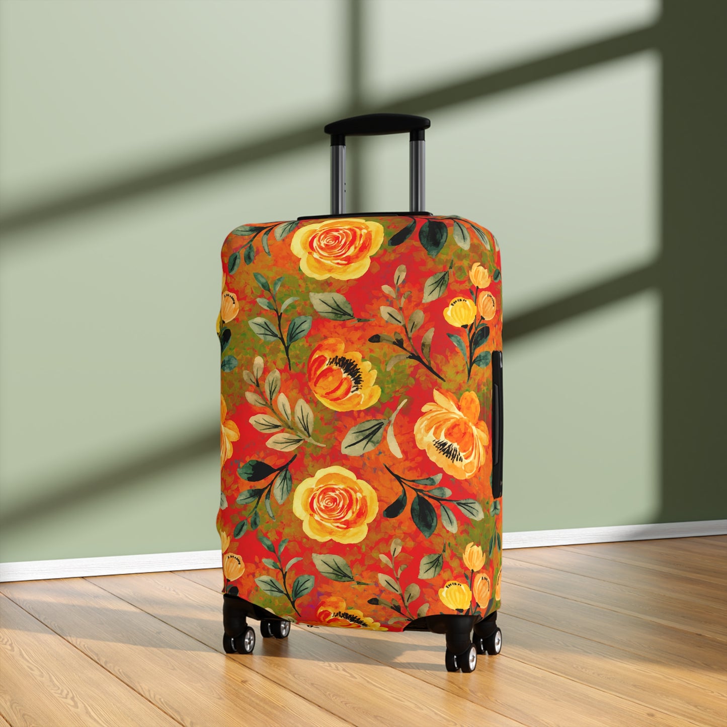 Saratoga Floral Luggage Cover