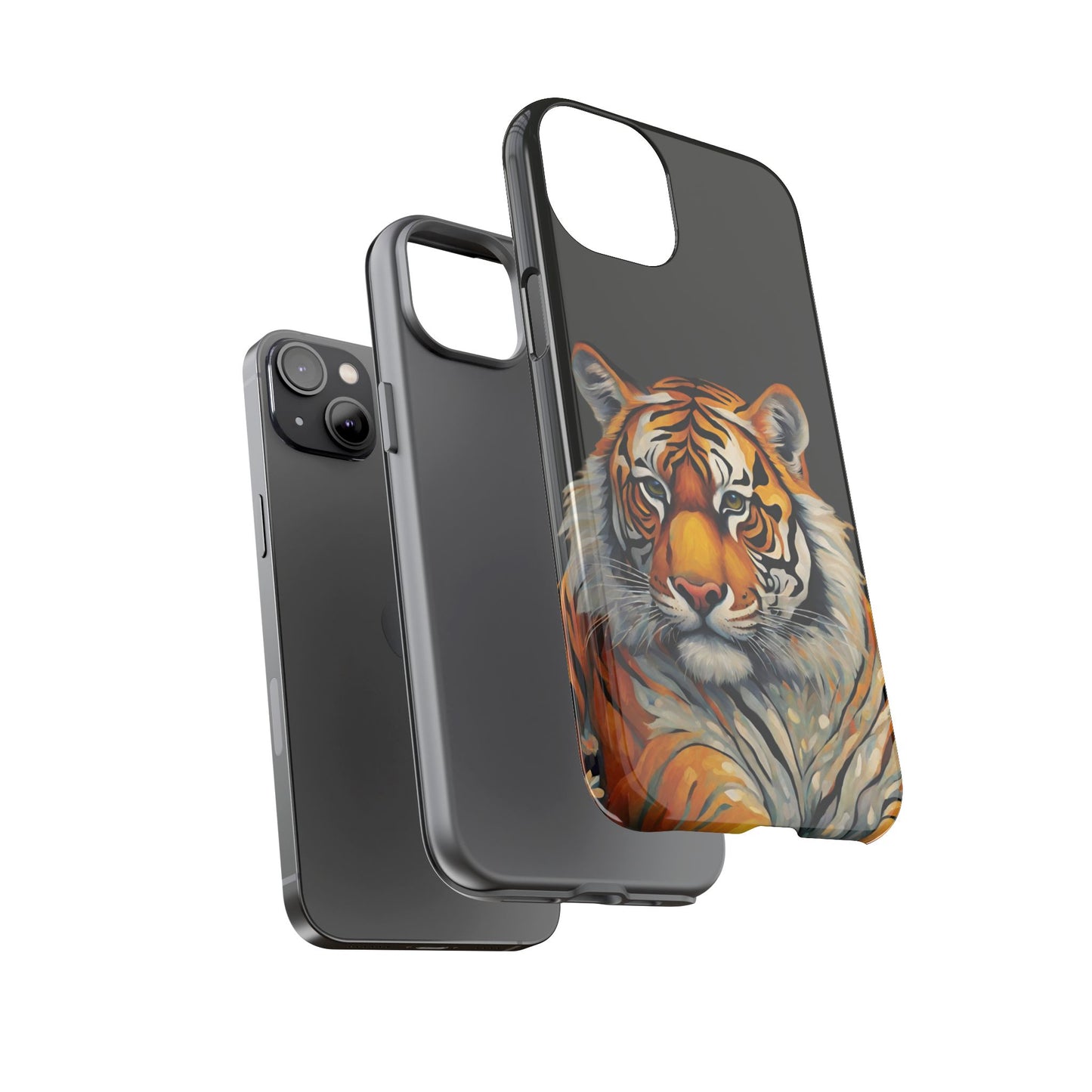 Tiger Wildlife iPhone Samsung Galaxy Google Pixel Tough Cases