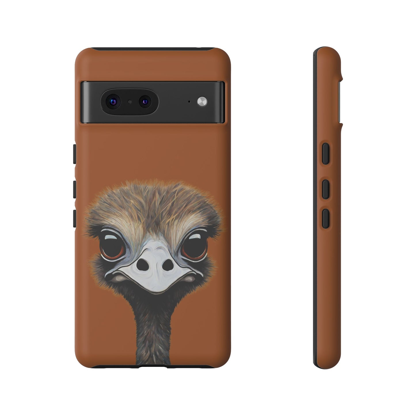 Ostrich Wildlife iPhone Samsung Galaxy Google Pixel Tough Cases