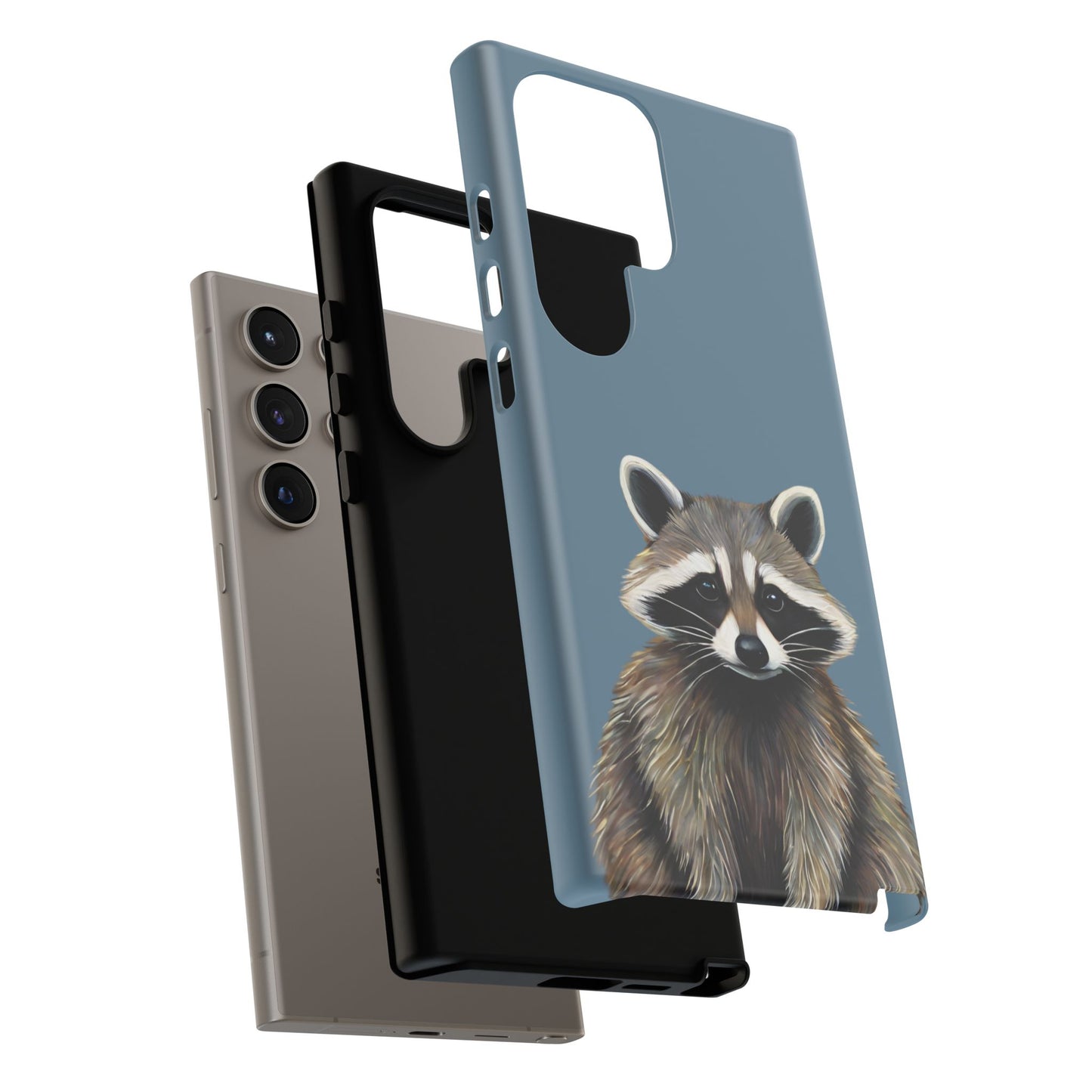 Raccoon Wildlife iPhone Samsung Galaxy Google Pixel Tough Cases