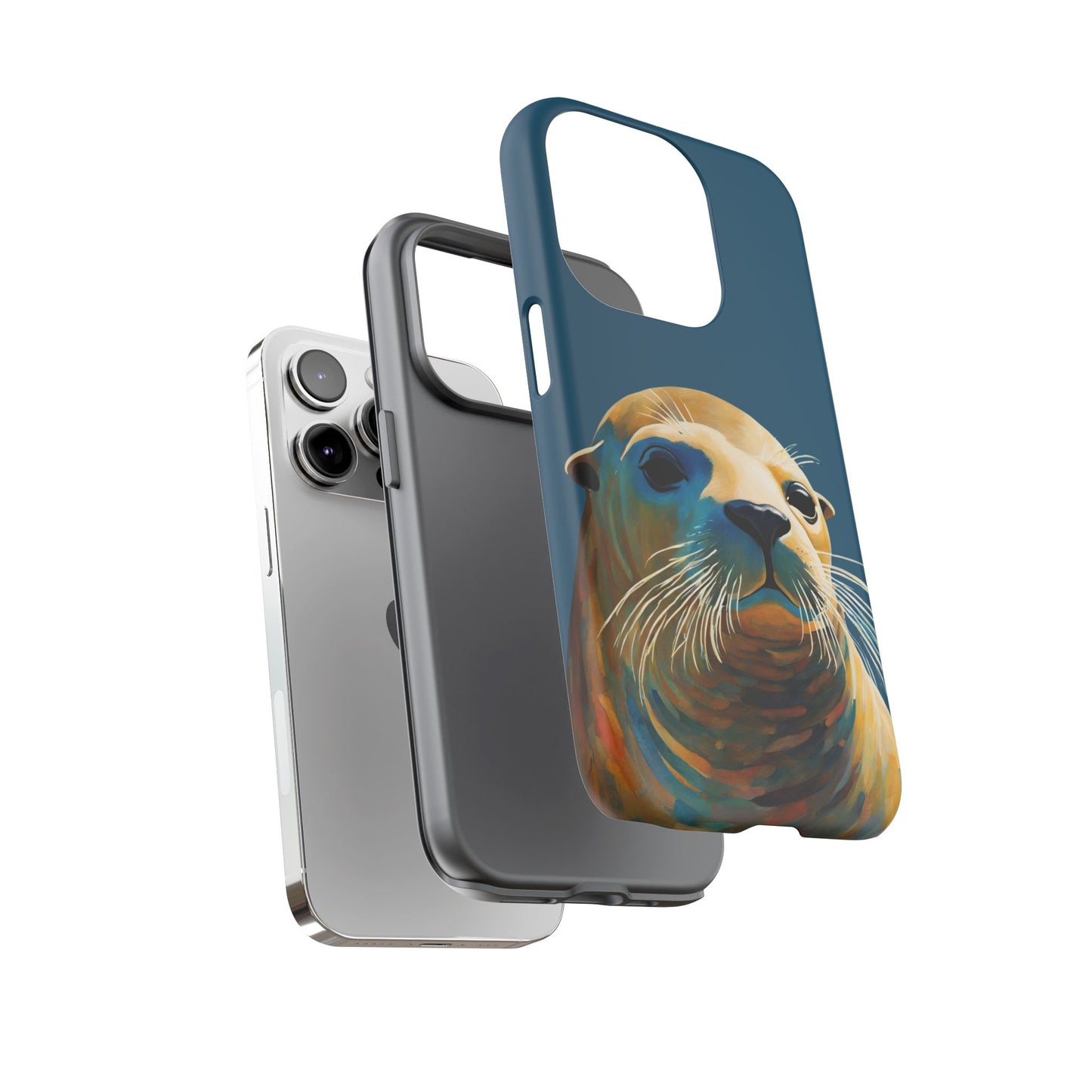 Sea Lion Wildlife iPhone Samsung Galaxy Google Pixel Tough Cases