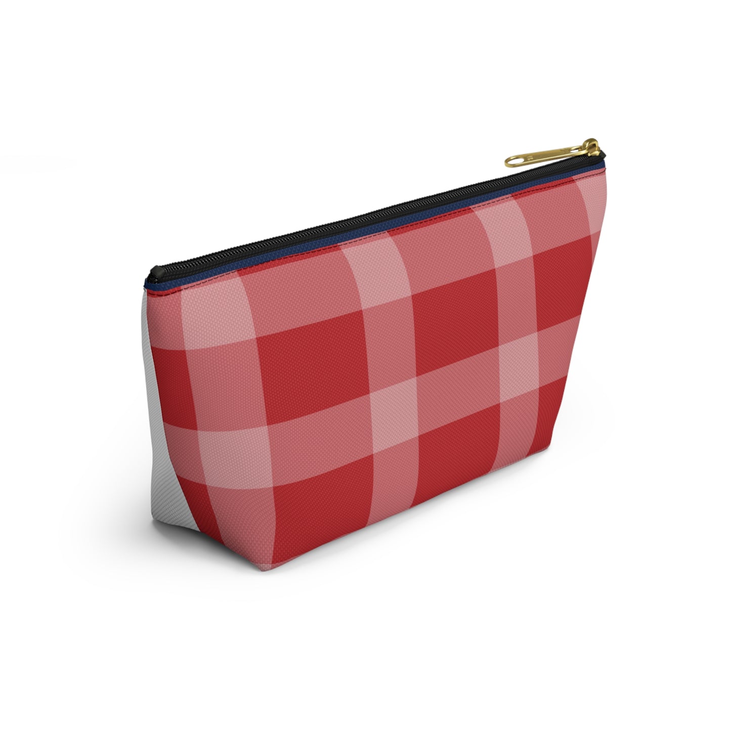 Red Plaid St Louis Cardinals Accessory Pouch w T-bottom