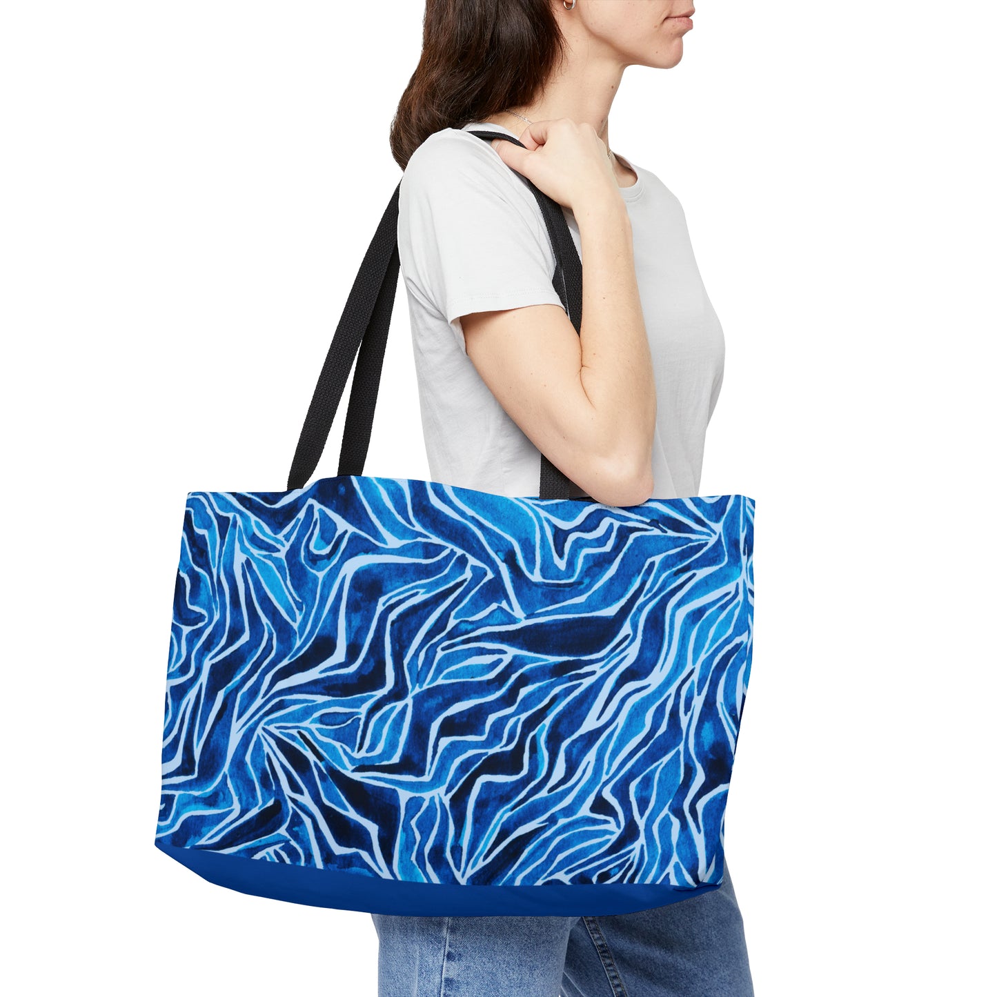 Polar Abstract Weekender Tote Bag