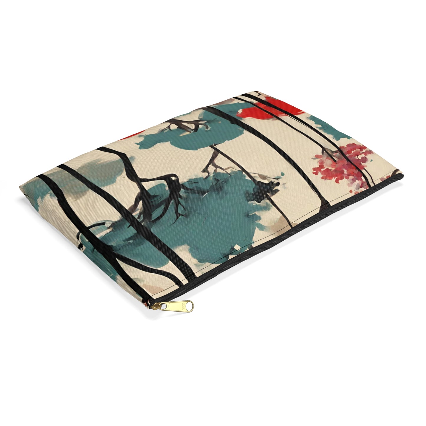 Asian Forest Accessory Pouch