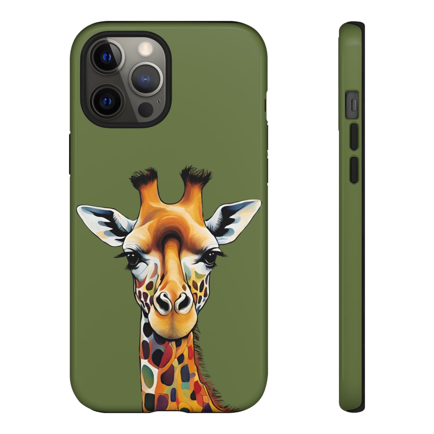 Giraffe Wildlife iPhone Samsung Galaxy Google Pixel Tough Cases