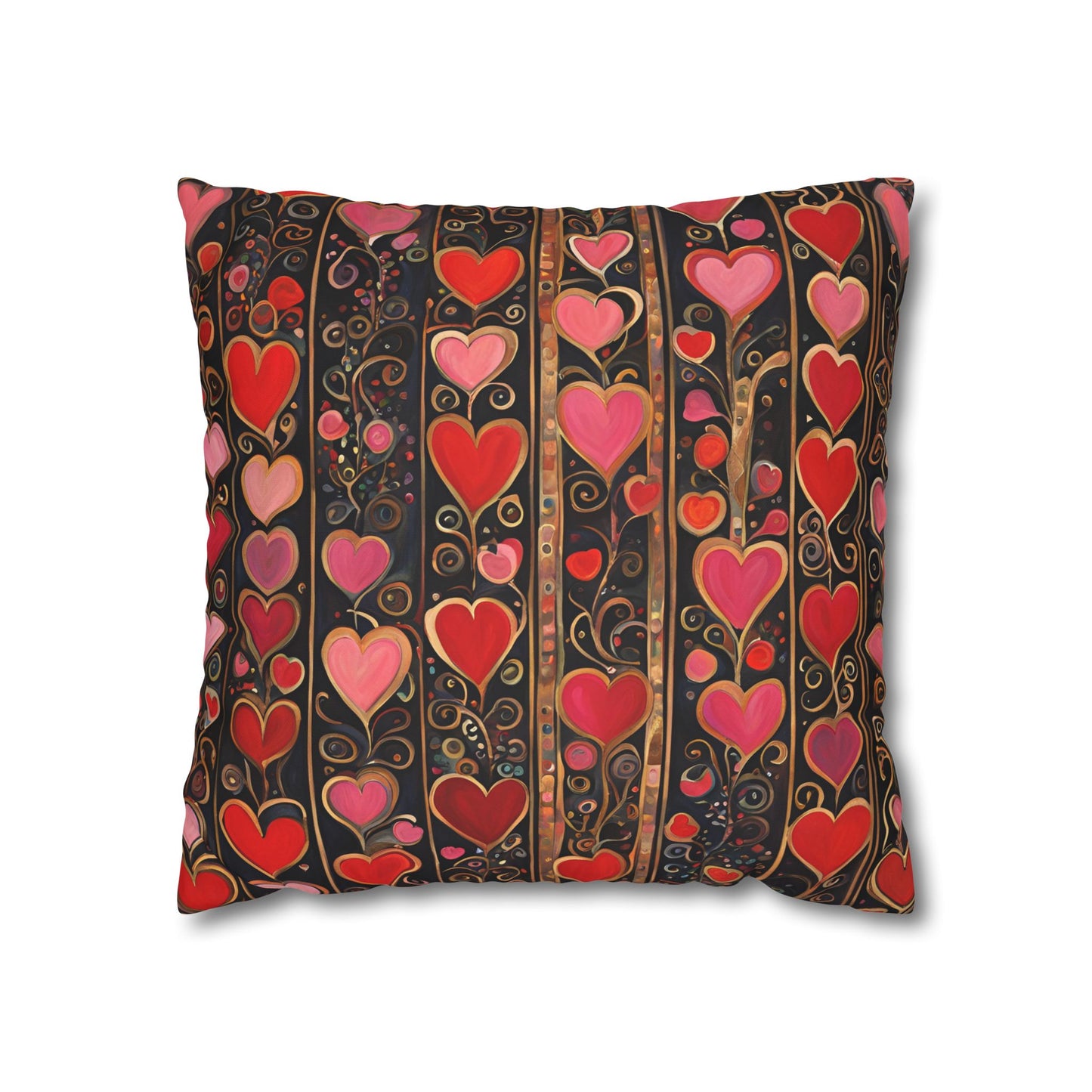 Lotta Love Square Poly Canvas Pillowcase