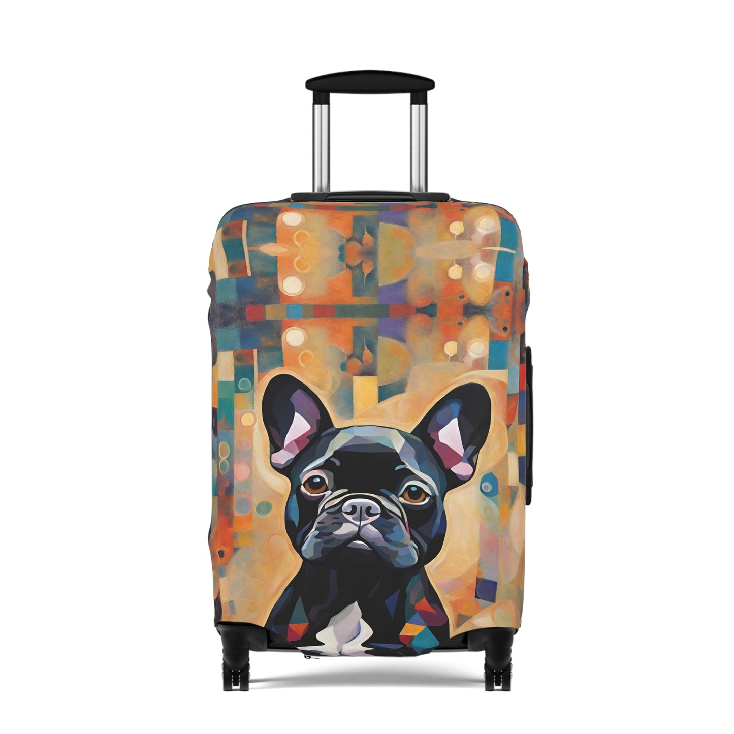 Funky French Bulldog Luggage Cover