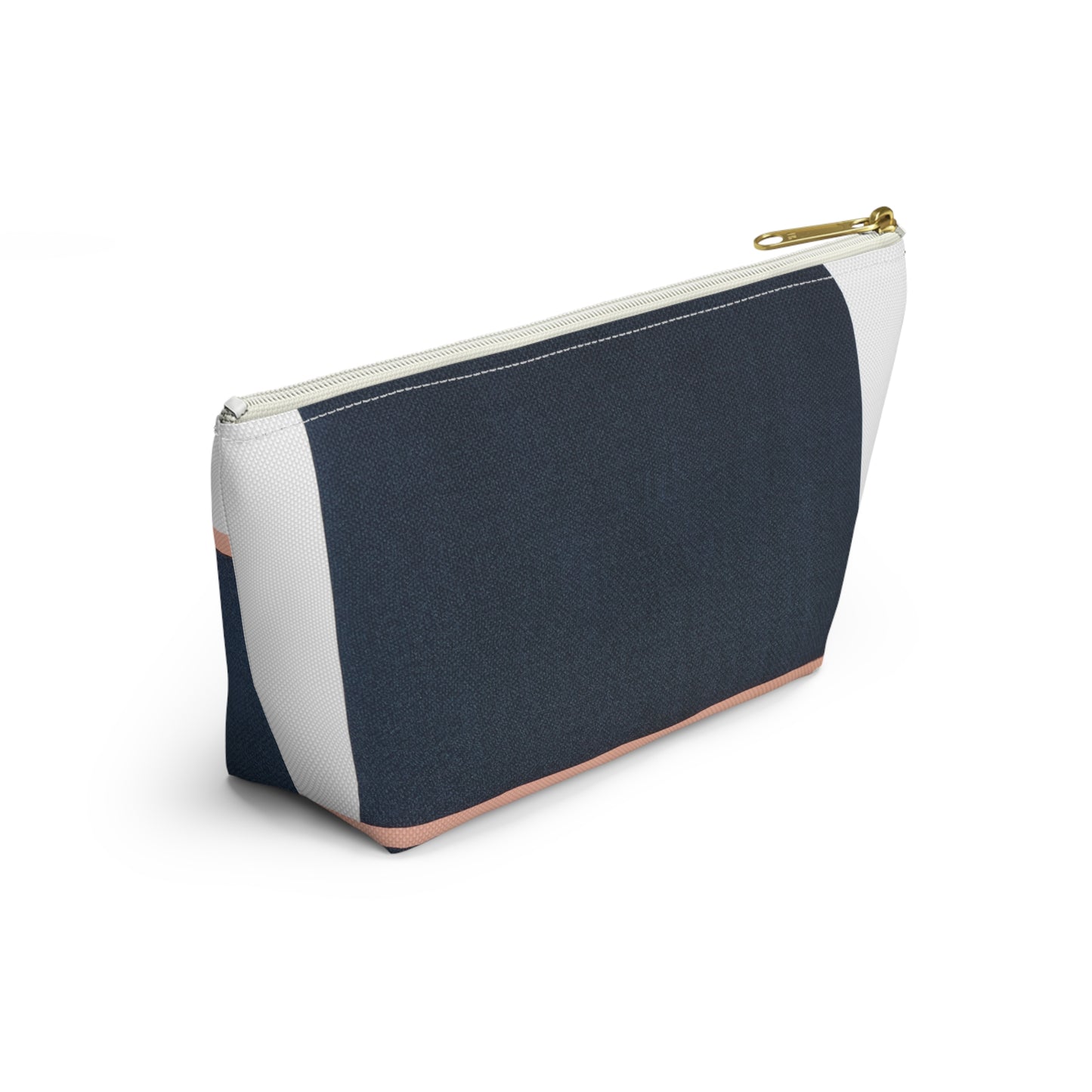 Modern Nautical Accessory Pouch w T-bottom