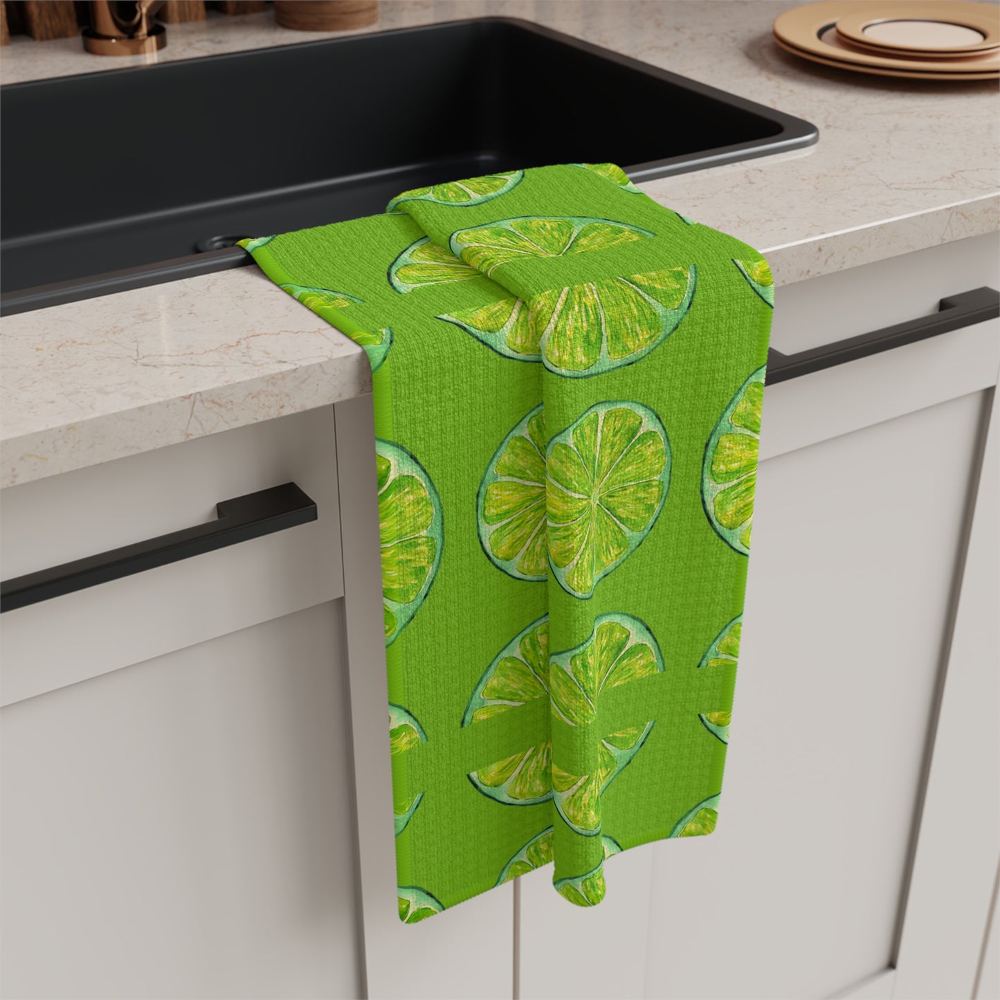 It's Lime Time Microfiber Tea Towel