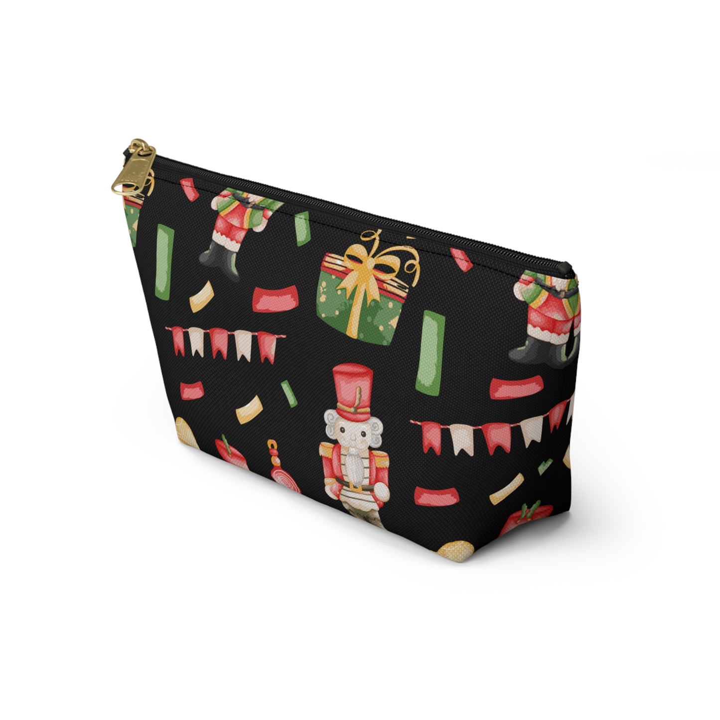 Nutcracker Sweet Accessory Pouch w T-bottom