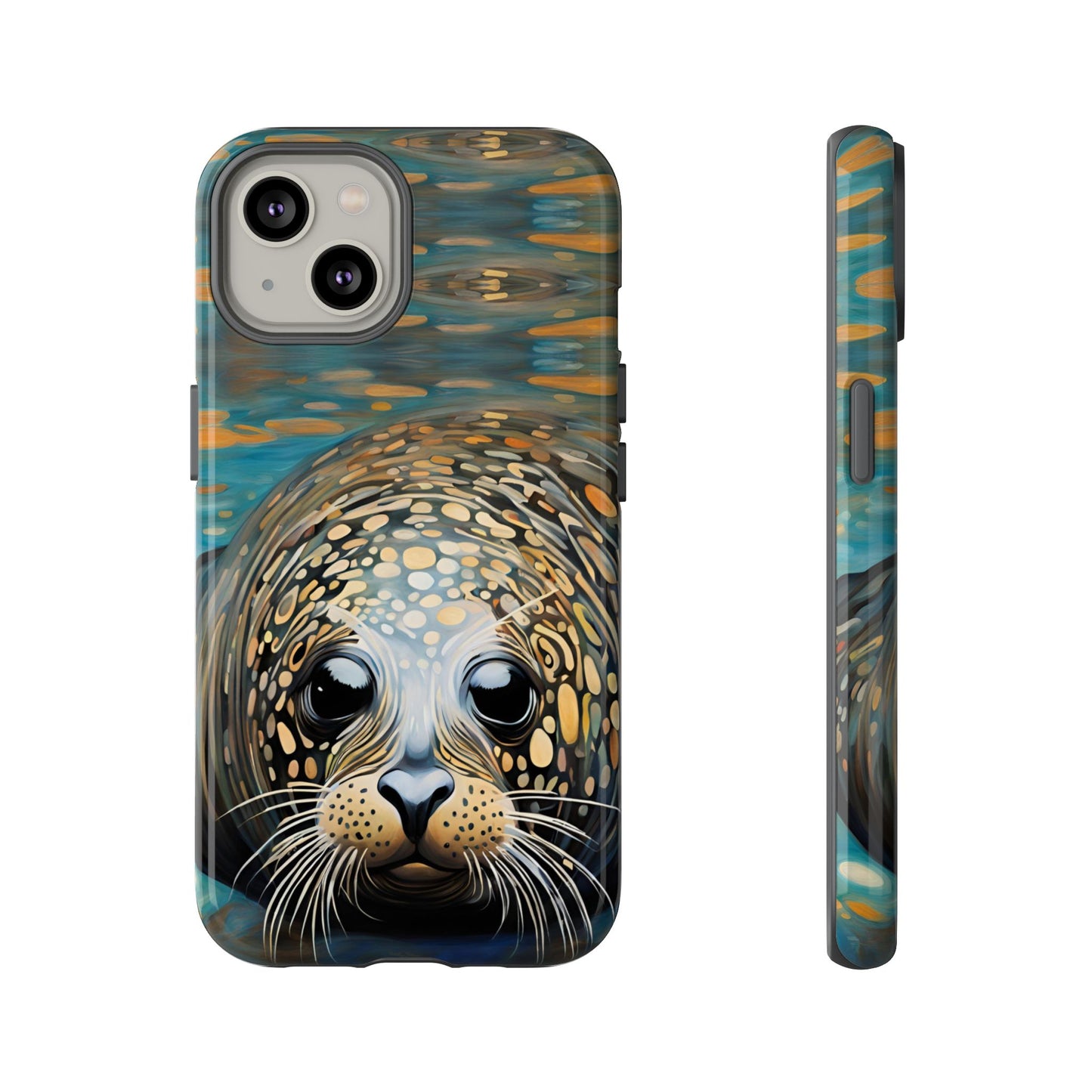 Harbor Seal Wildlife iPhone Samsung Galaxy Google Pixel Tough Cases