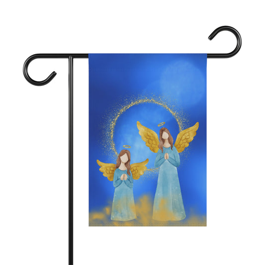 Angel Duo 2-Sided Garden & House Banner