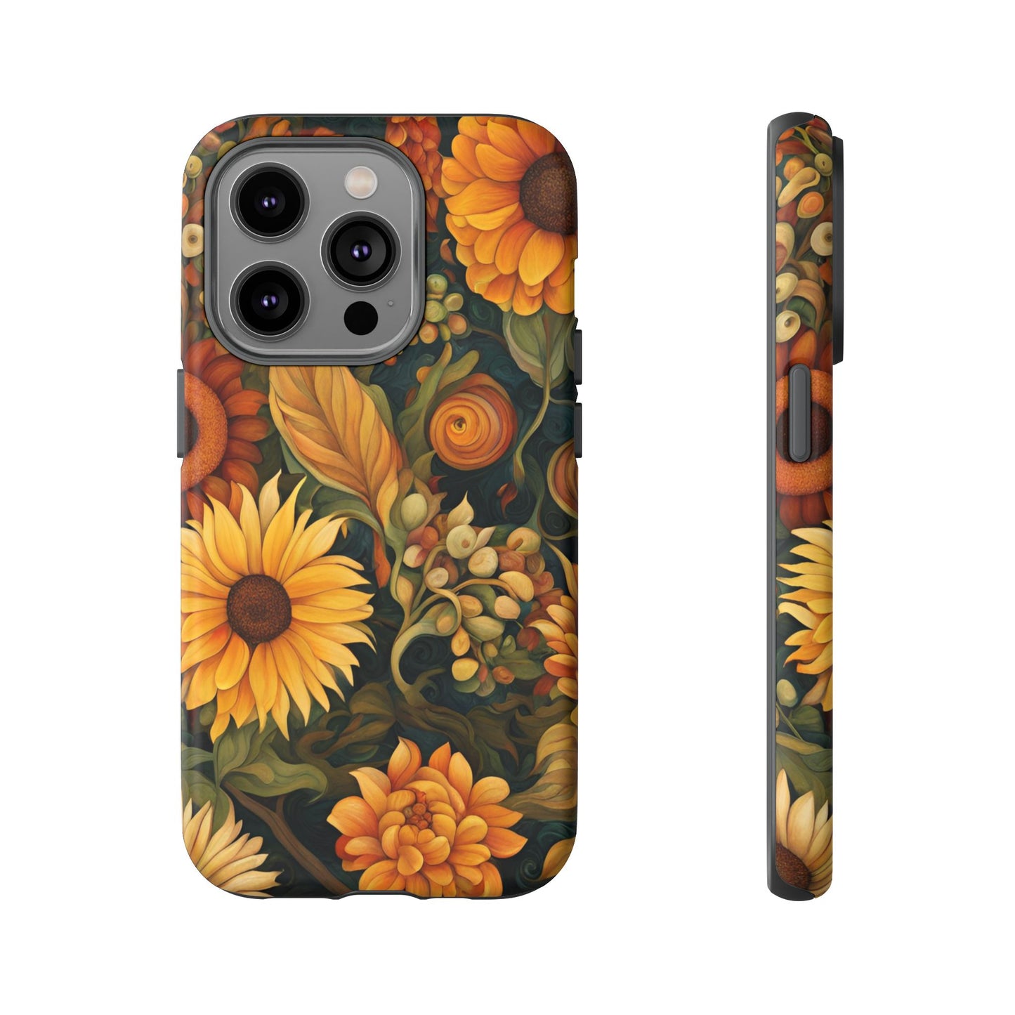 Autumn Flowers iPhone Samsung Galaxy Google Pixel Tough Cases