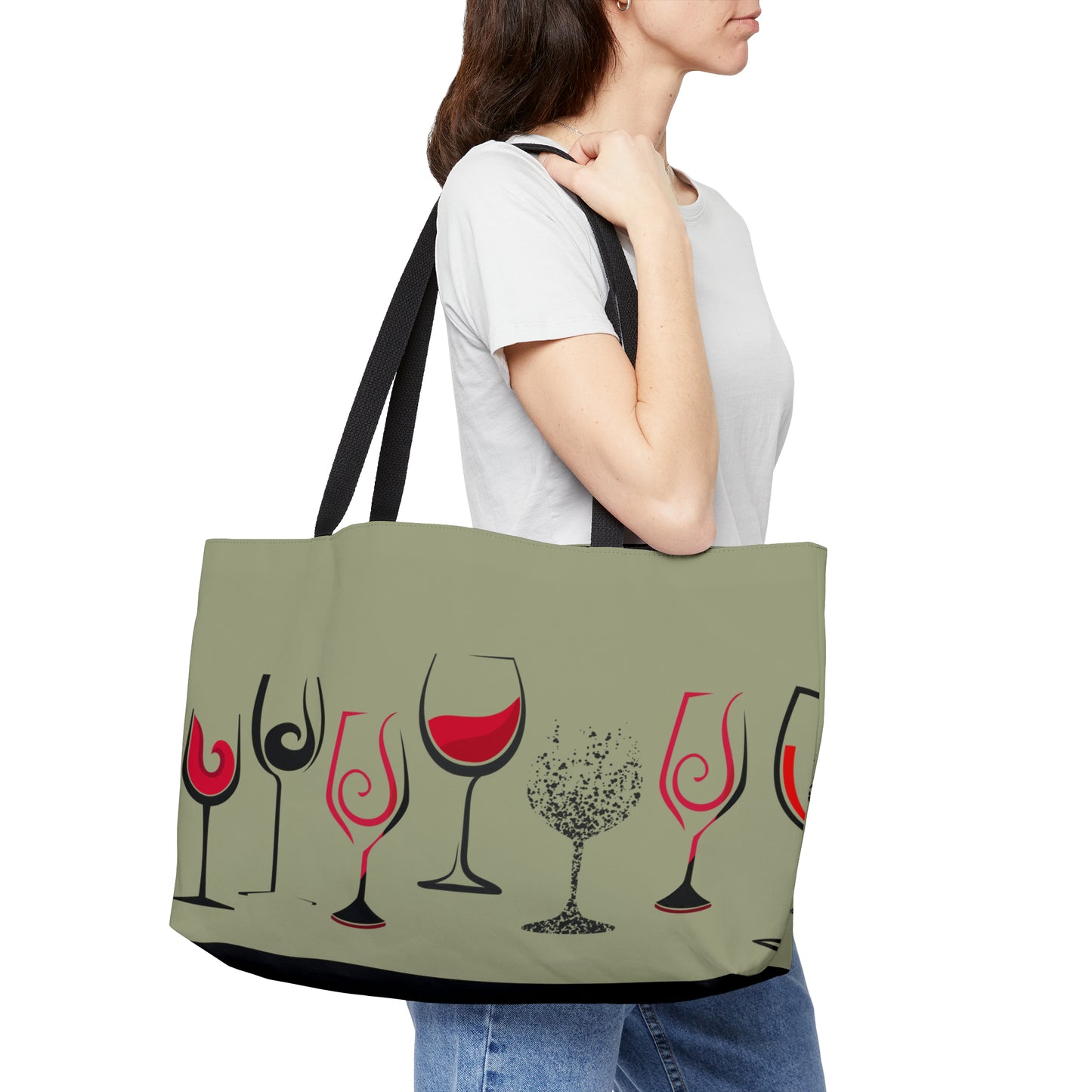 Wine Weekender Tote Bag