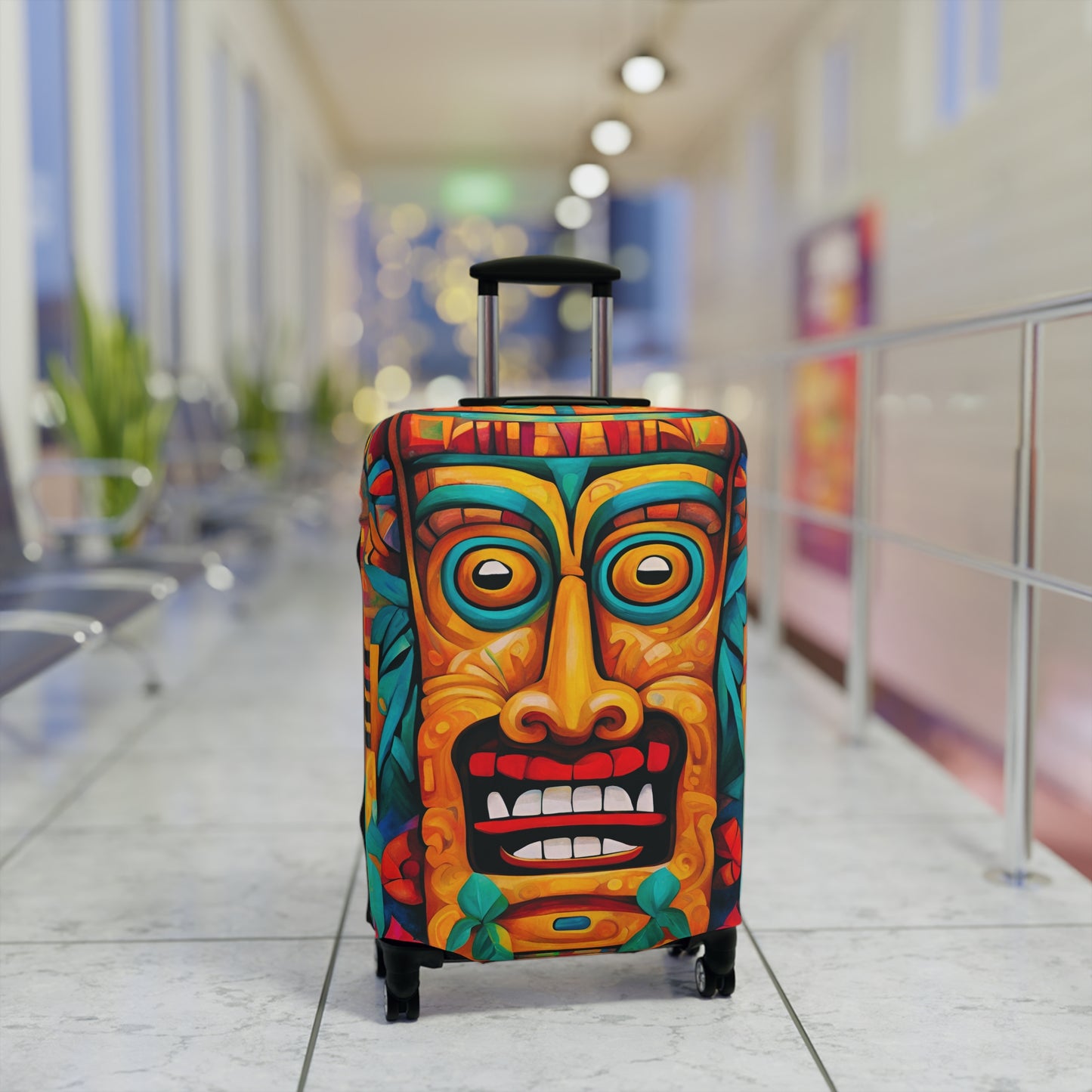 Crazy Tiki Luggage Cover ONLY