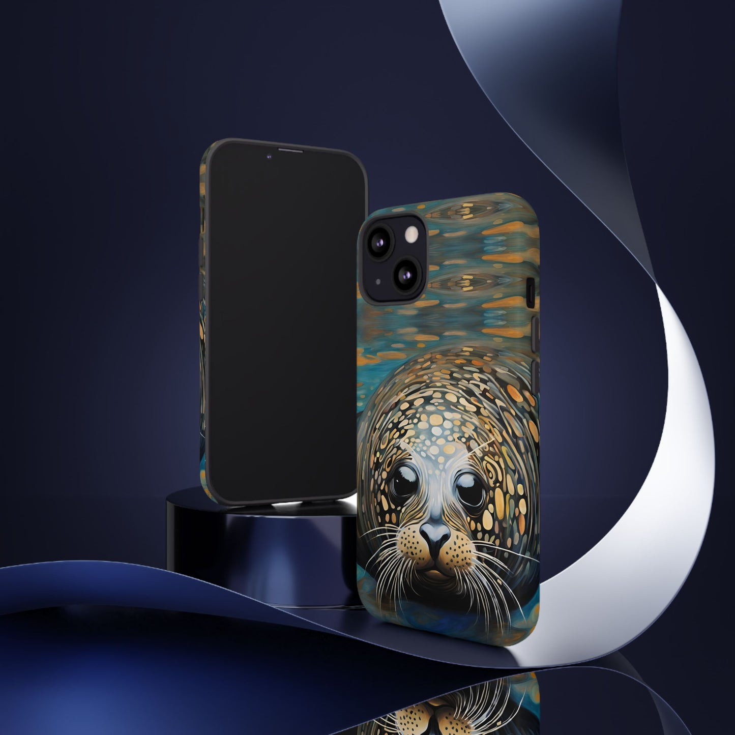 Harbor Seal Wildlife iPhone Samsung Galaxy Google Pixel Tough Cases