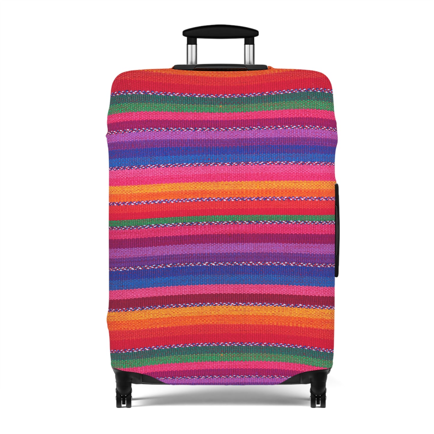 Vibrant Stripe Luggage Cover