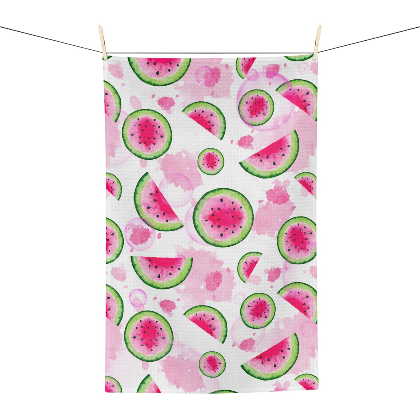 Watermelon Splash Microfiber Tea Towel