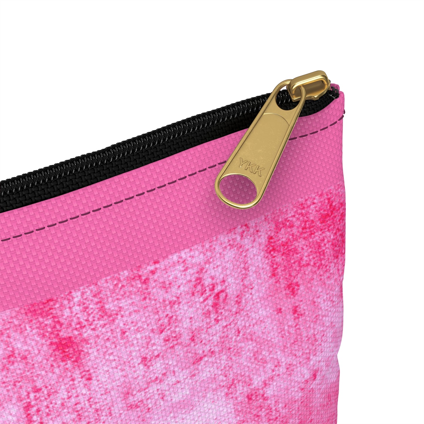 Pink Grunge Accessory Pouch