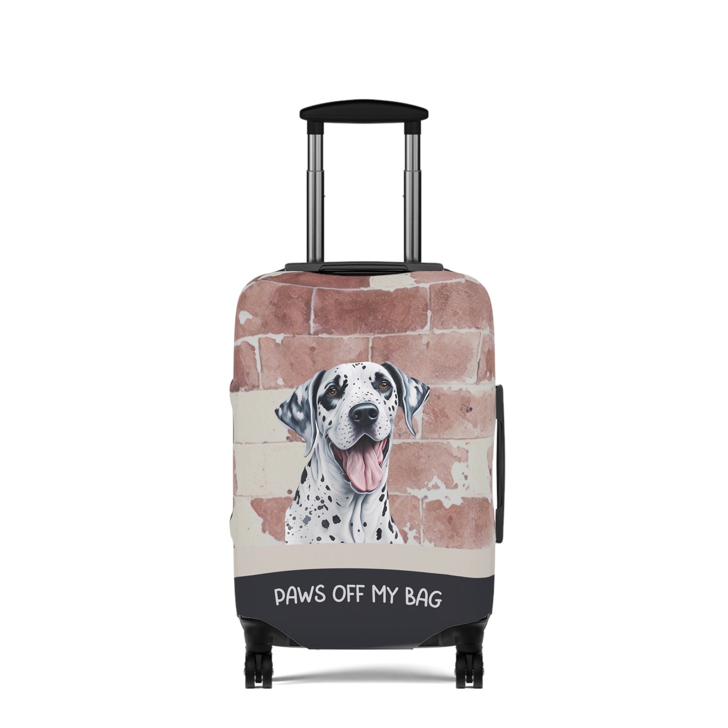 Dalmatian Paws Off My Bag Luggage Cover